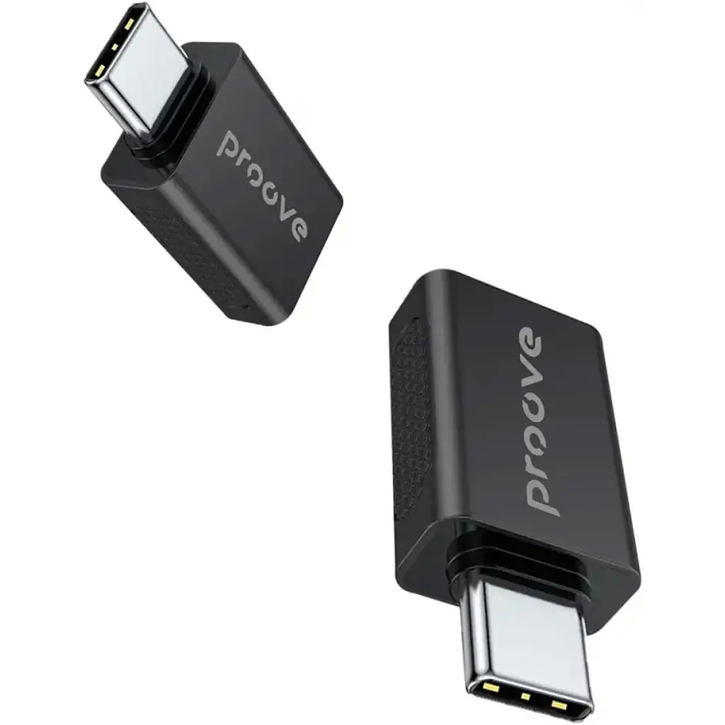 Перехідник Proove Extension OTG USB-A to USB-C Black (HBEX00101001) [130304] - фото 3