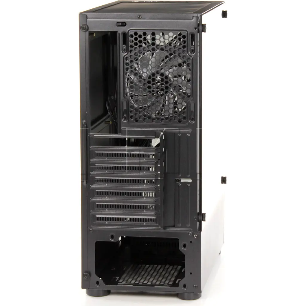 Корпус 1stPlayer Rainbow V2-A-4R1 Color LED Black [101562] - фото 4