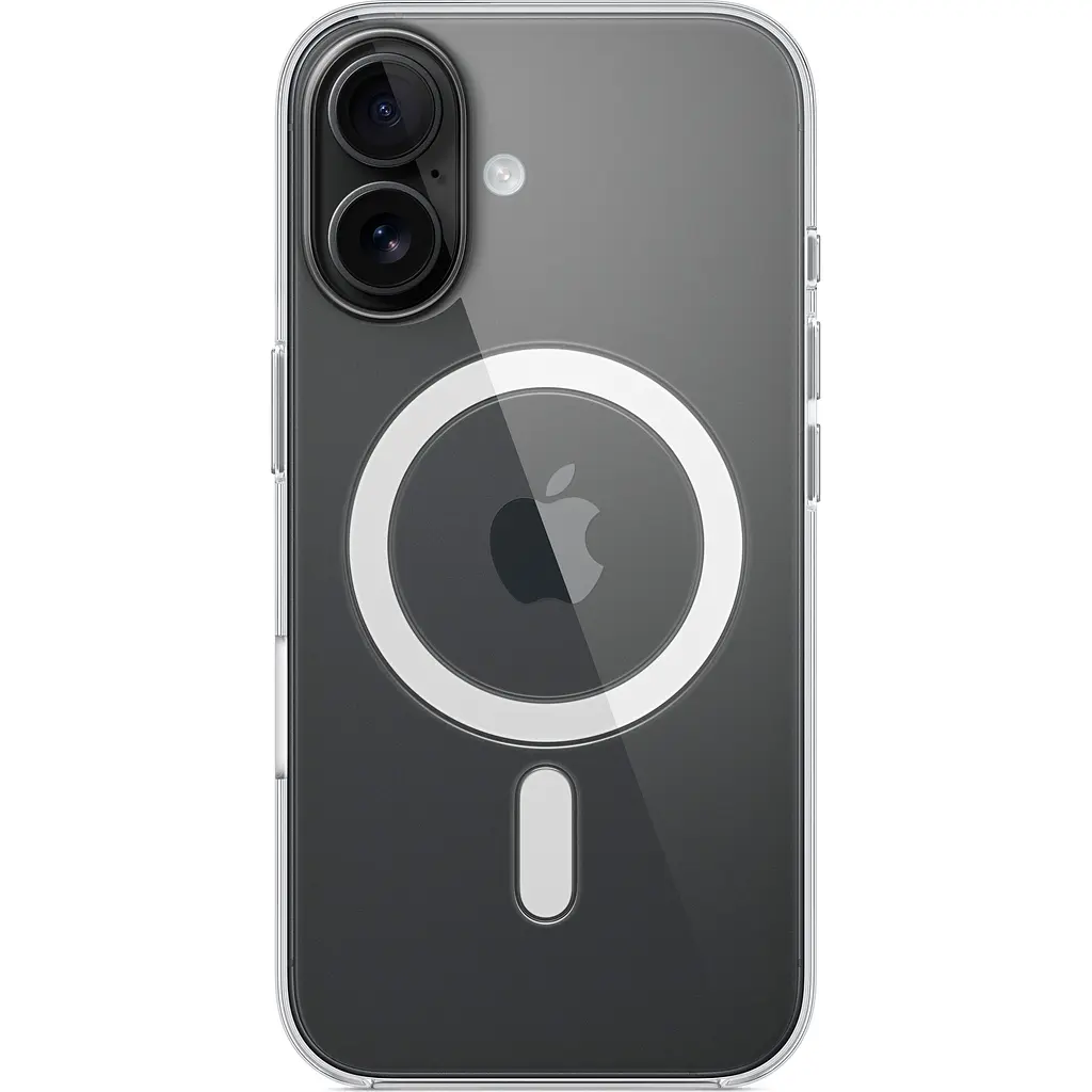 Чохол Clear Case with MagSafe для Apple iPhone 16 Transparent AAA [115938] - фото 6
