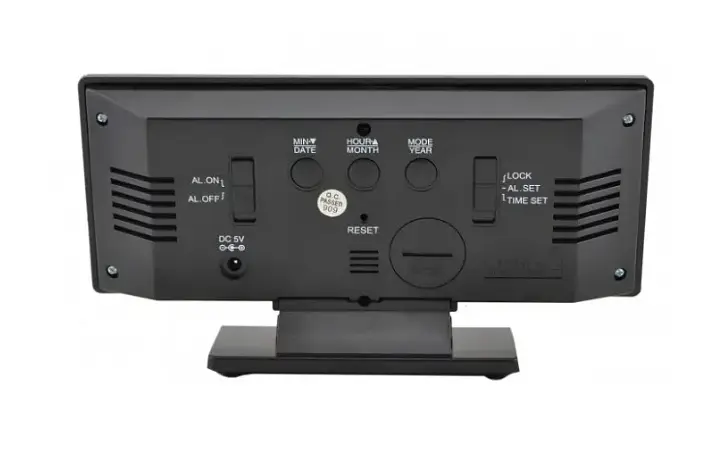 Настольные LED часы DS-3618L с зеленой подсветкой - фото 2