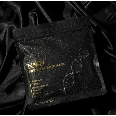 Маска для обличчя Kor Japan NMN Premium Face Mask Тканинна з NMN і глутатіоном 30 шт (4580698816580) - фото 4