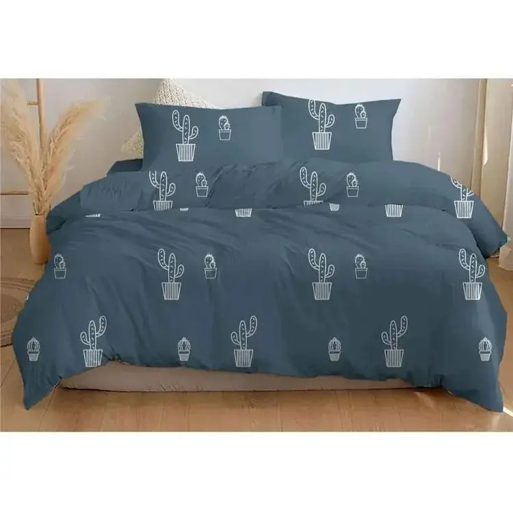 Комплект постільної білизни TIMETOSLEEP 2-х сп (2 нав.70х70) CACTU Бязь GOLD LUХ