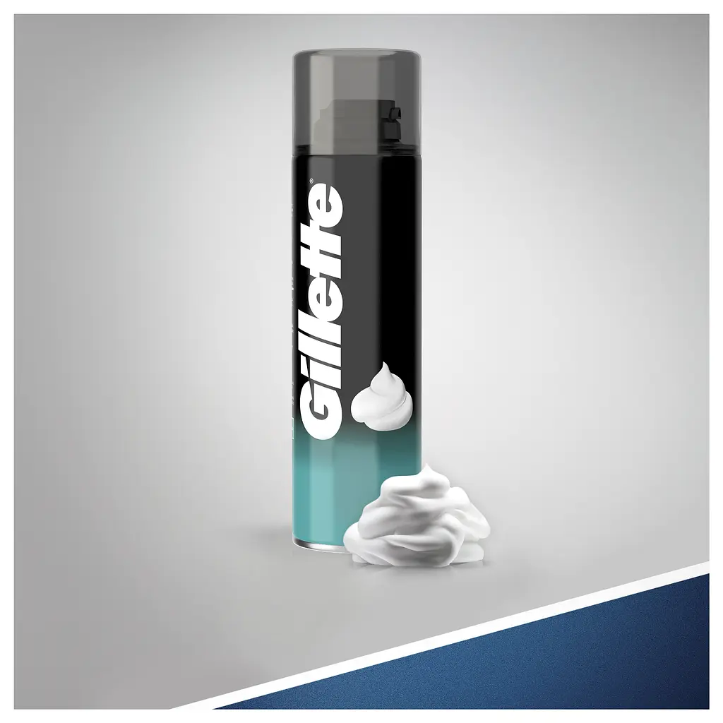 Пена для бритья Gillette Foam Sensitive Skin для чувствительной кожи 300 мл - фото 3
