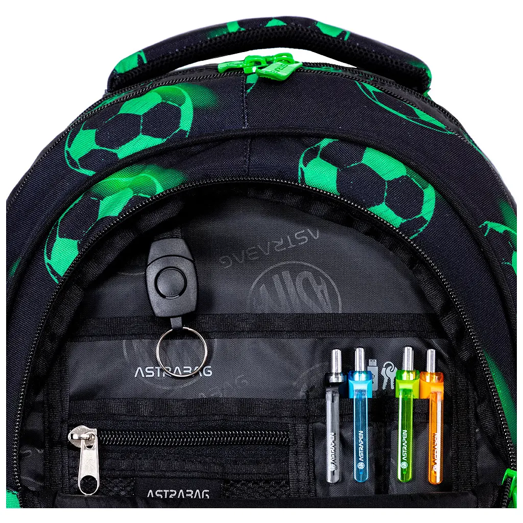 Рюкзак шкільний Astrabag AB330 Neon Football (502024101) - фото 7