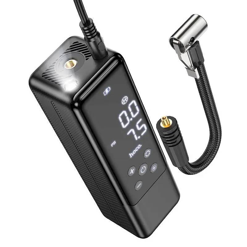 Портативний компресор Hoco May smart air pump ZP5 |3.5bar| - фото 3