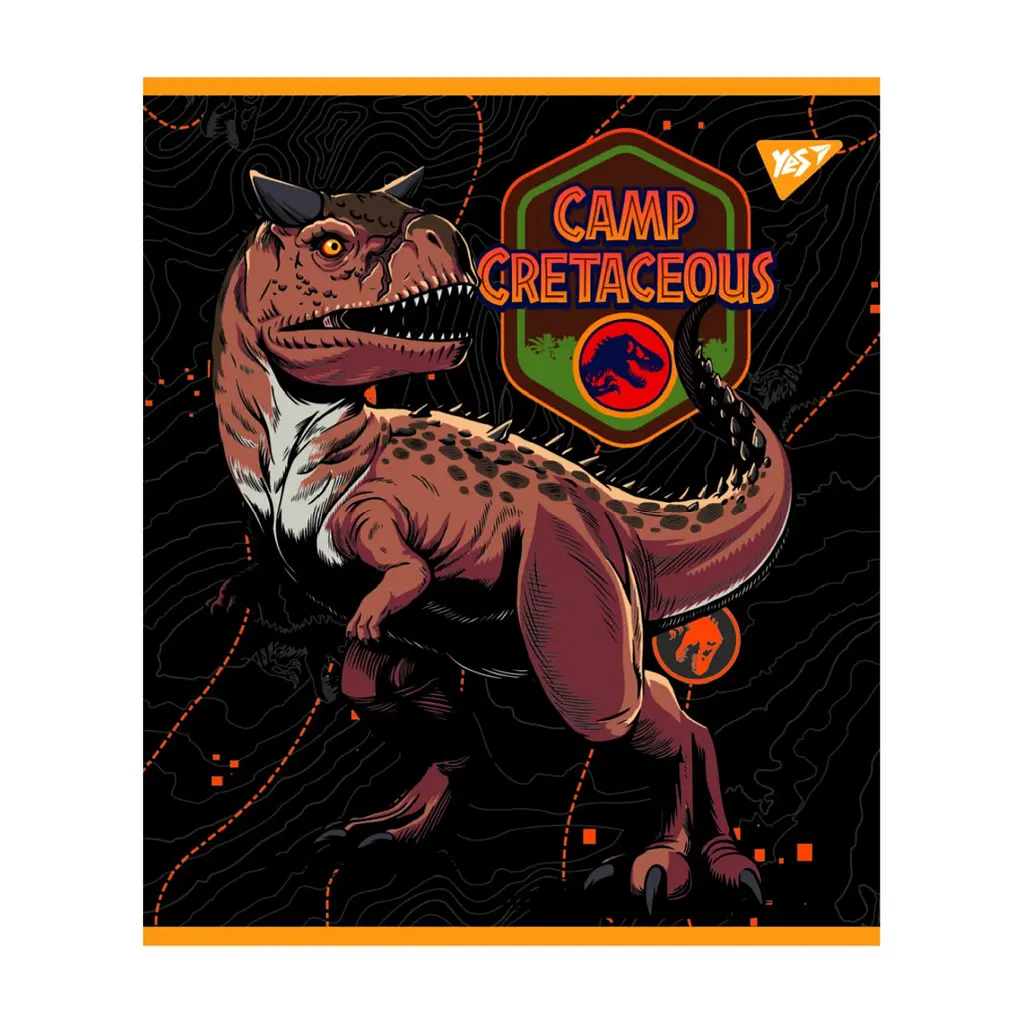 Зошит Yes А5 Jurassic world 18 аркушів клітинка (766809), в асортименті - фото 2