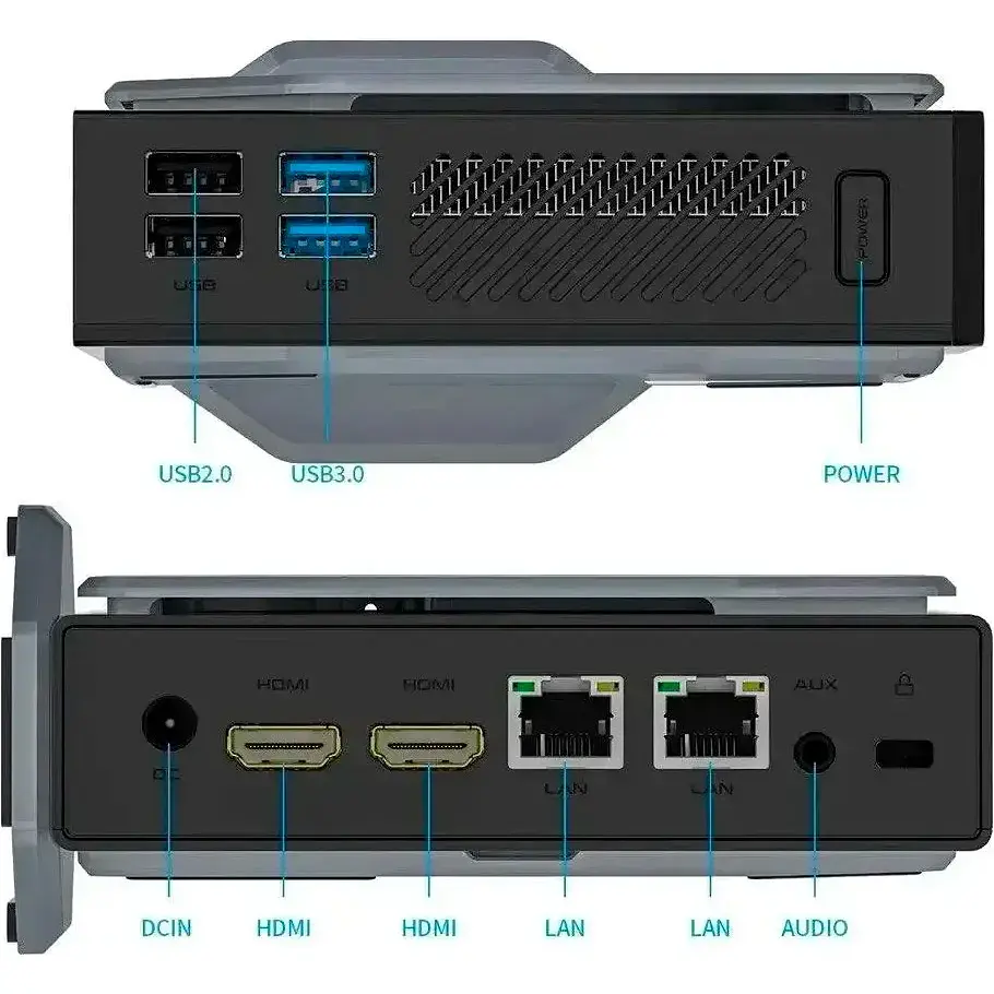 Неттоп Firebat S1 8/256GB [125408] - фото 3