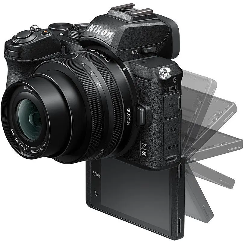 Бездзеркальний фотоапарат Nikon Z50 II Kit 16-50mm f/3.5-6.3 VR Black (VOA150K001) [143447] - фото 6