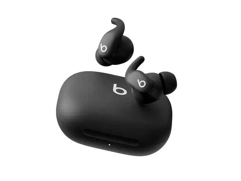 Навушники TWS Beats Power Fit — Wireless Fitness Earbuds with Secure Fit — Jet Black (ME2J4) - фото 4