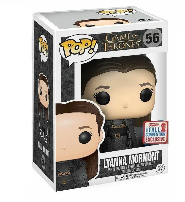 Фігурка Funko Pop Ліанна Мормонт Гра престолів Game of Thrones Lyanna Mormont 10см GTLM56 - фото 3