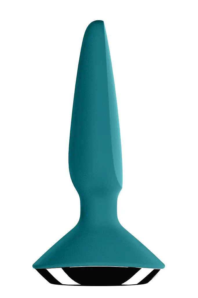 Анальна смарт-пробка Satisfyer Plug-ilicious 1,14х3 см, зелена - фото 4
