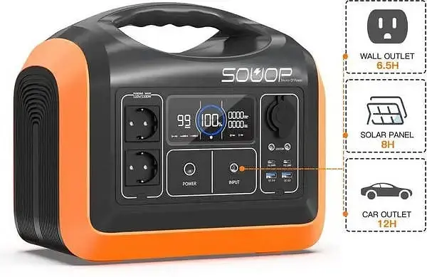 Портативная зарядная станция Souop UPP-1200 - фото 5