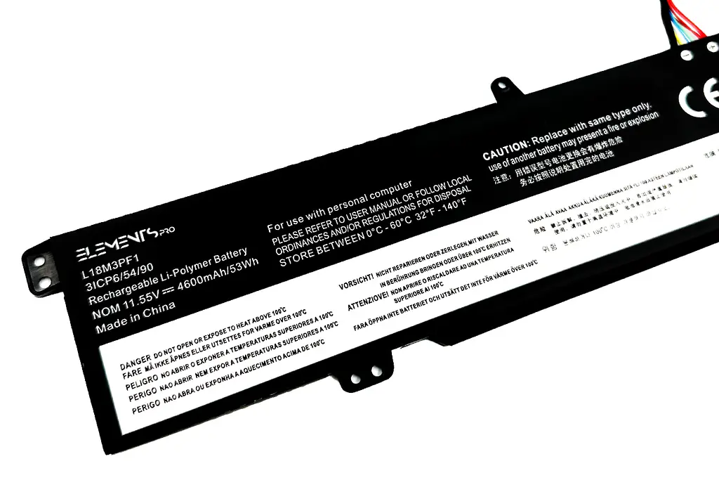 Акумулятор для Lenovo IdeaPad L340-15IRH L340-17IRH Gaming 11.55V 4600 mAh (L18M3PF1-3S1P-4600) - фото 2
