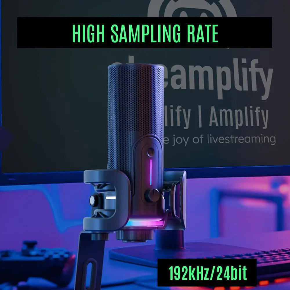 Мікрофон Streamplify MIC PRO-192-RGB-ST (SPMC-MP3C327.11) [168942] - фото 9