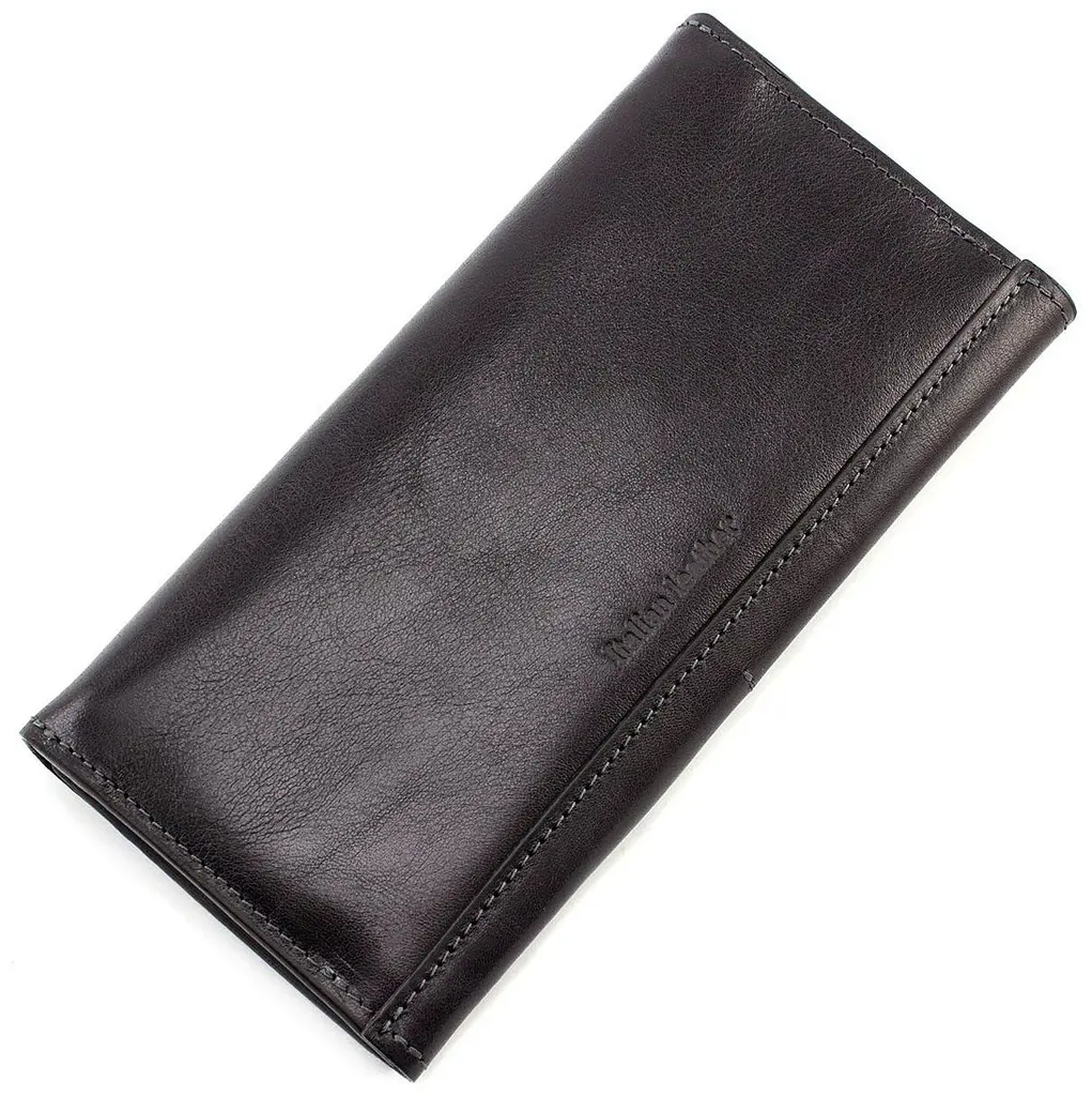 Кожаный мужской кошелек Grande Pelle 20х10х3 см acs0027516 - фото 3