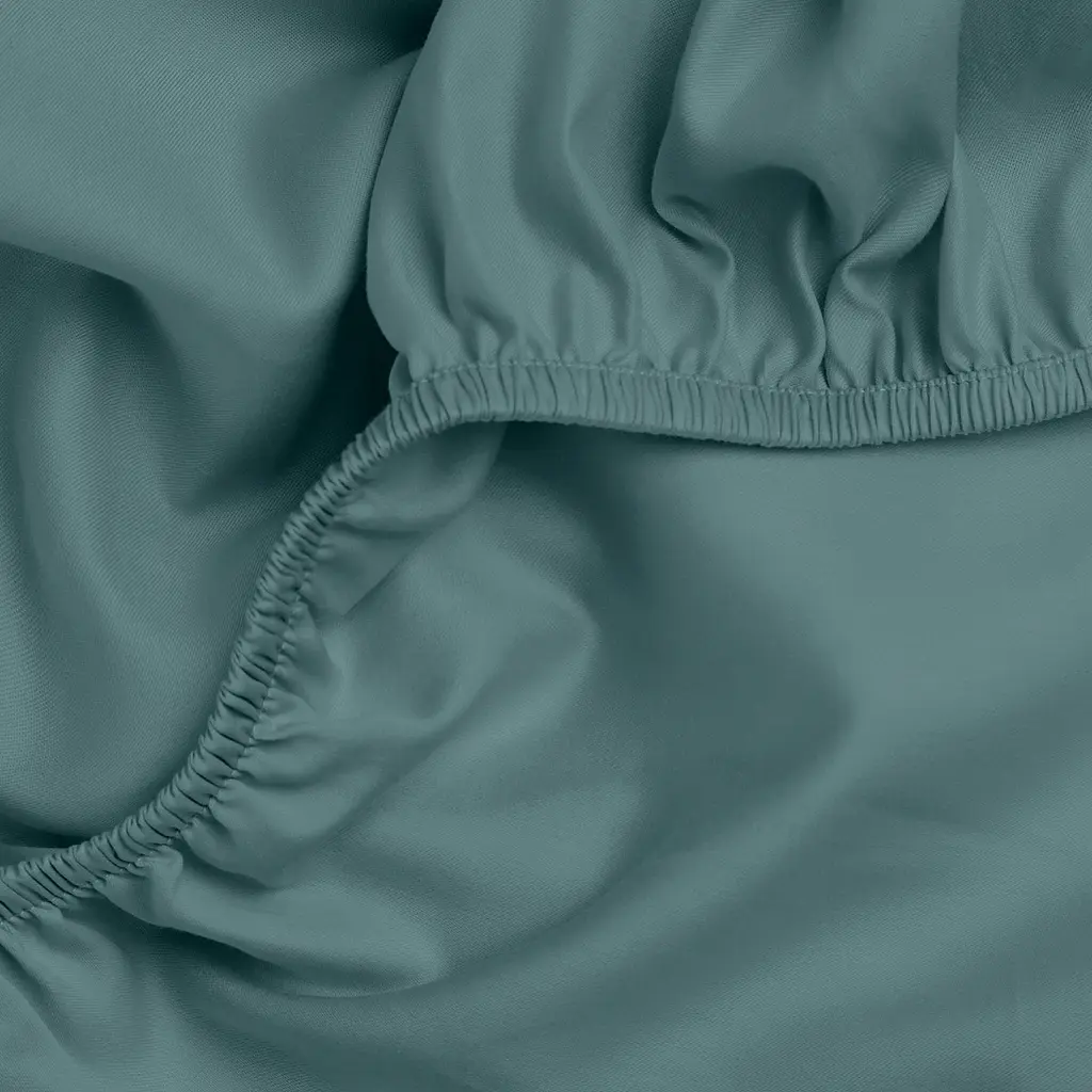Простирадло сатин на резинці для коляски та люльки Cosas Eucalyptus 40х80х5 см (60Satin_Eucalyptus_FittedStroller_40х80) - фото 2