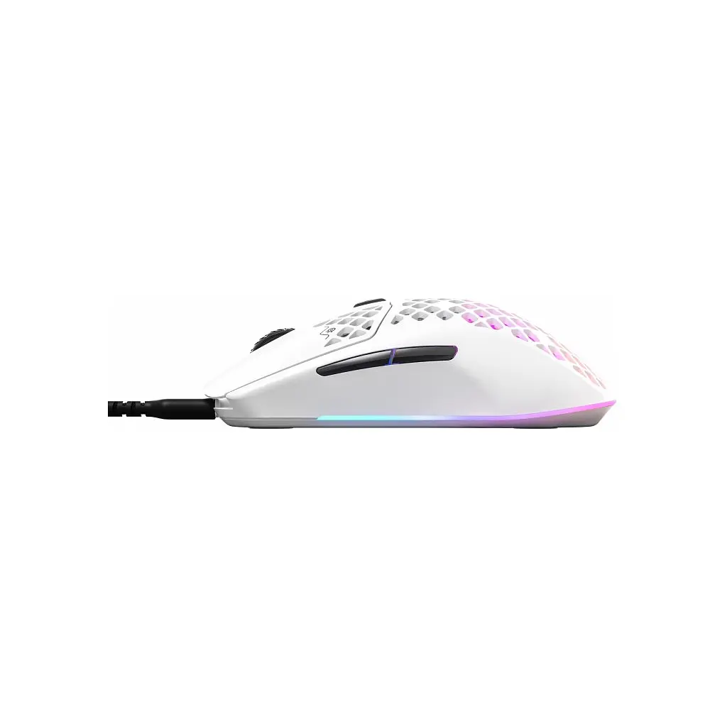 Мишка SteelSeries Aerox 3 White (62603) - фото 5