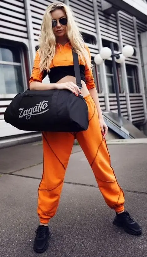 Спортивна сумка Zagatto 37L ZG756 Чорна - фото 7