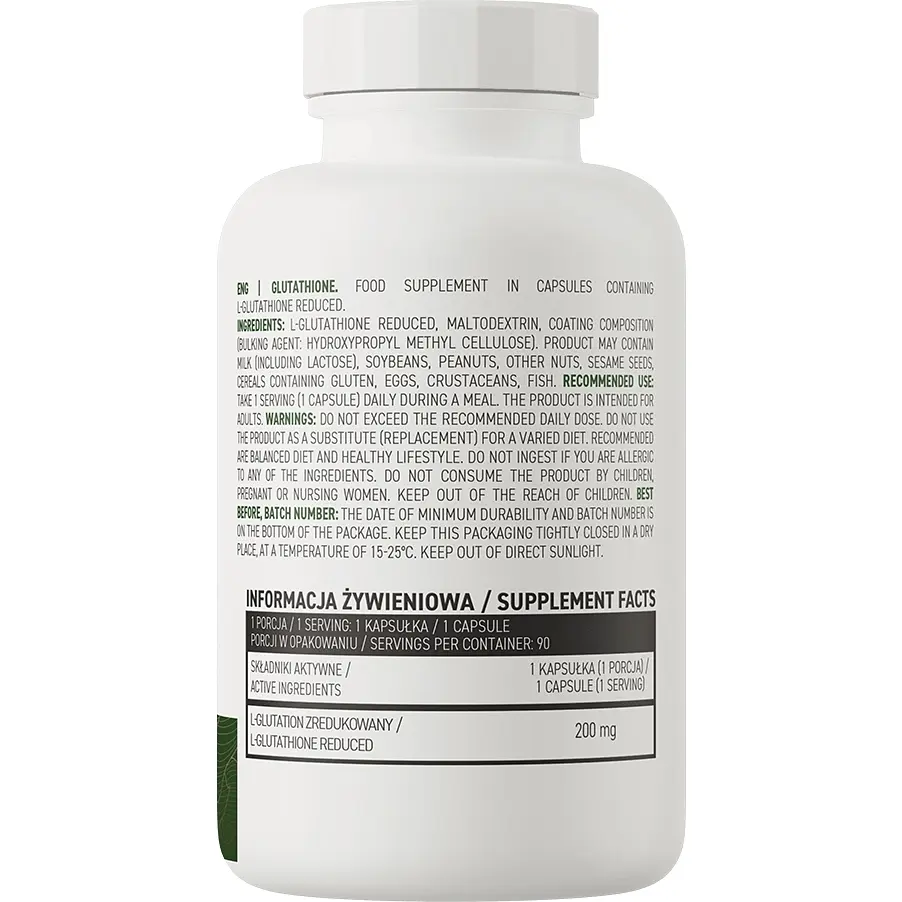 Натуральная добавка OstroVit Glutathione 90 капсул - фото 3