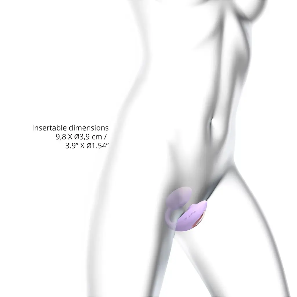 Вакуумний стимулятор клітора з вібрацією Love To Love Wonderlover бузковий - фото 7