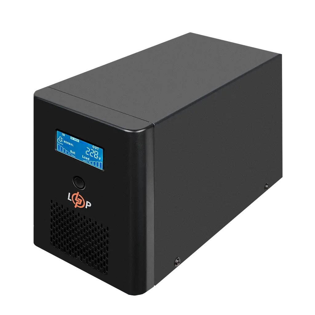 ДБЖ LogicPower LPE-B-PSW-800VA+ (500Вт) 10A з правильною синусоїдою 12V - фото 2
