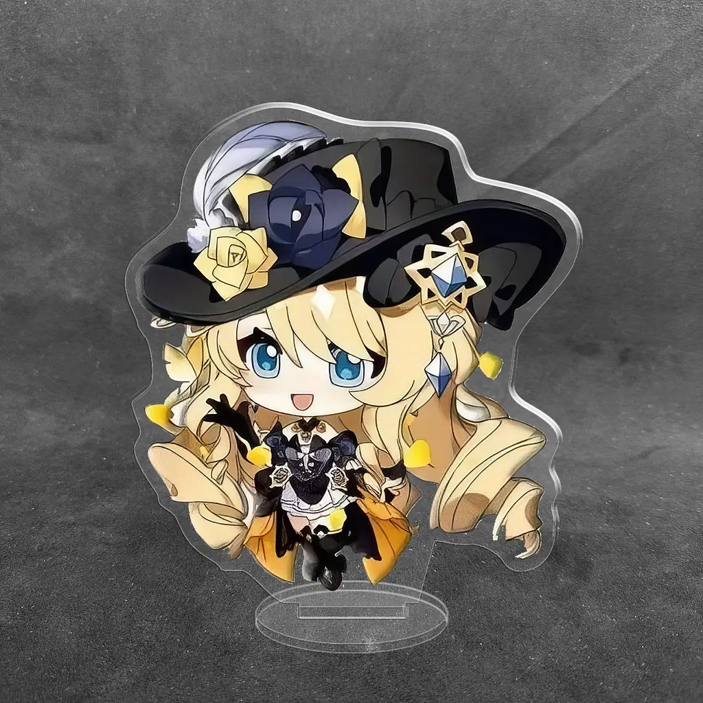 Акрилова колекційна фігурка Геншин Імпакт - Genshin Impact Chibi (Навія, Navia) 2 10 см - фото 2