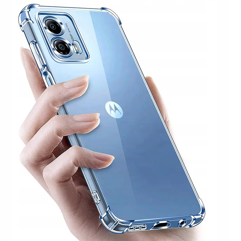 TPU чохол Getman Ease logo посилені кути Full Camera для Motorola Moto G24 Безбарвний (прозорий) - фото 3