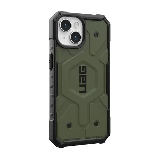 Протиударний чохол UAG Pathfinder with MagSafe Olive Drab для iPhone 15 (114291117272) - фото 3