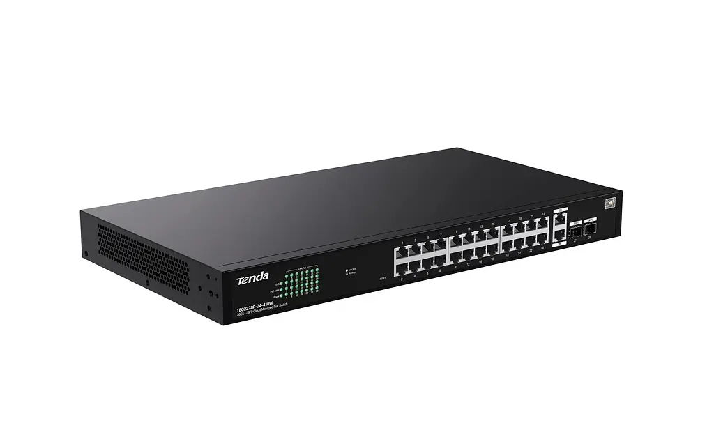 Комутатор Tenda TEG2228P-24-410W - фото 3