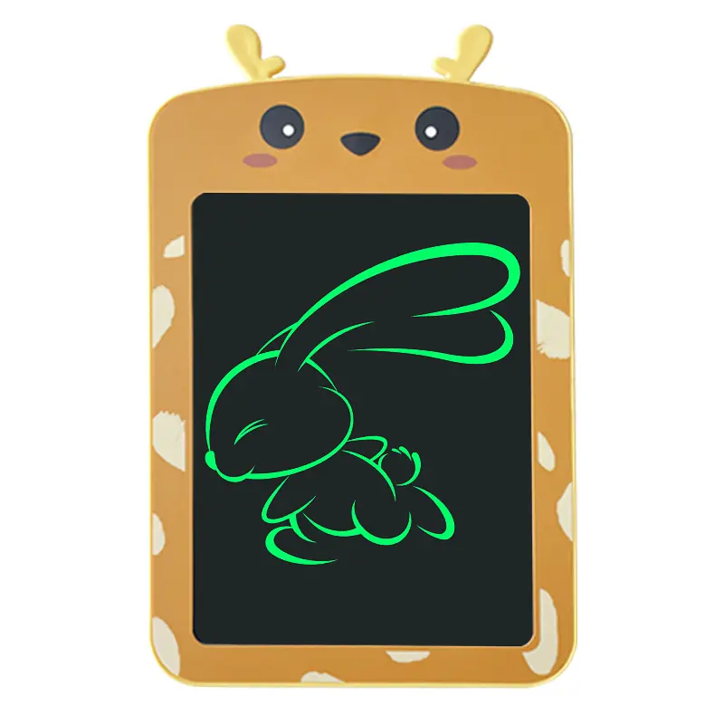 Планшет для малювання 12,8×18,5 см кольоровий екран стилус блокування кнопка стирання мікс JS002 - фото 3