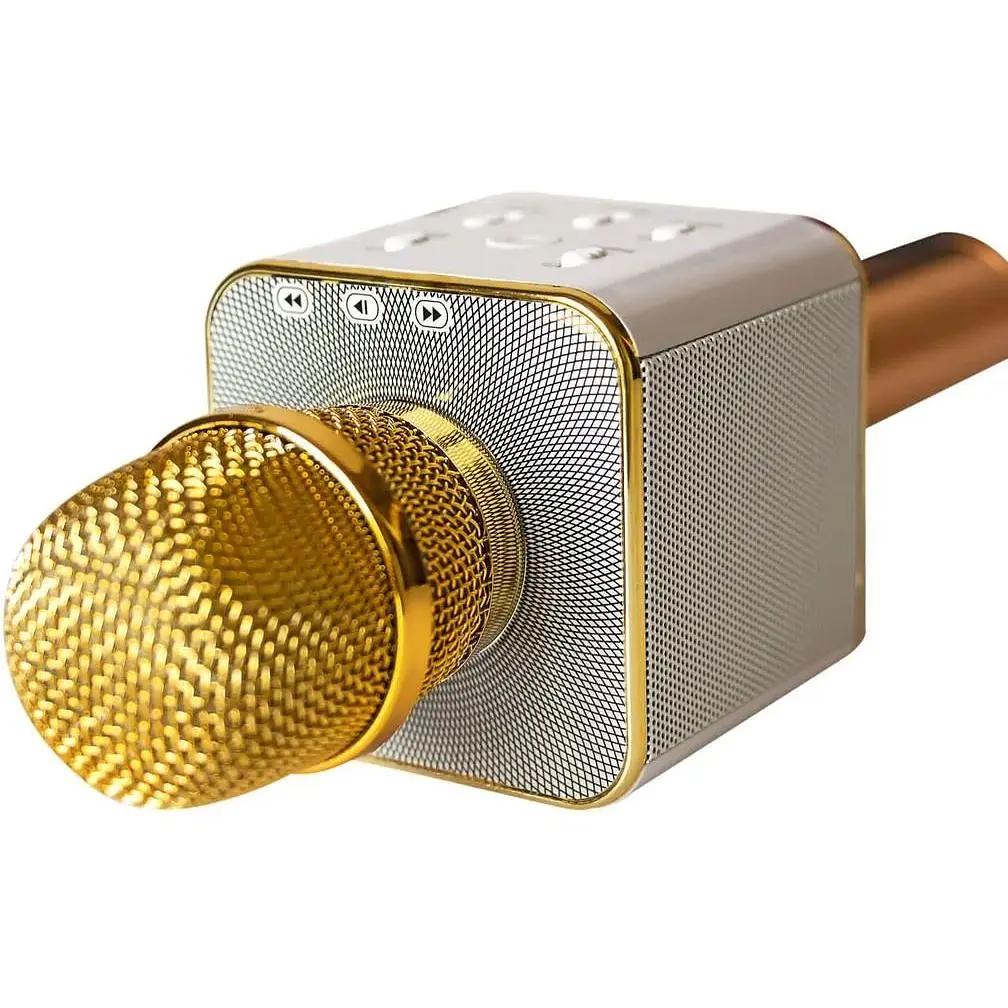 Микрофон-караоке MicGeek Q7 золотой - фото 5