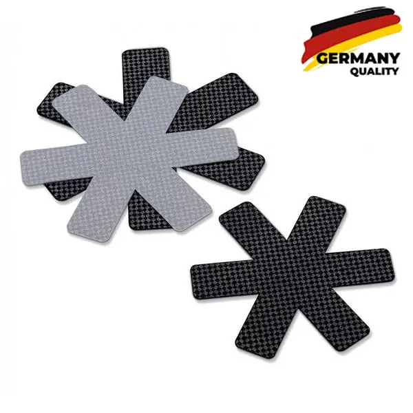 Захист для зберігання сковорідок Kela Amparo, темно-сірий, 3 шт. (11652) - фото 2