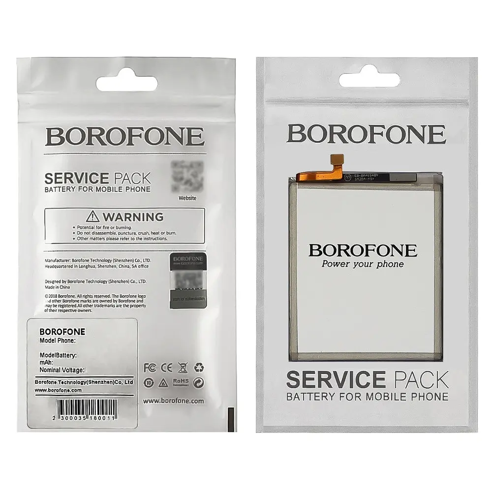 Аккумулятор Borofone EB-BA415ABY для Samsung A415 A41 (2020) - фото 3