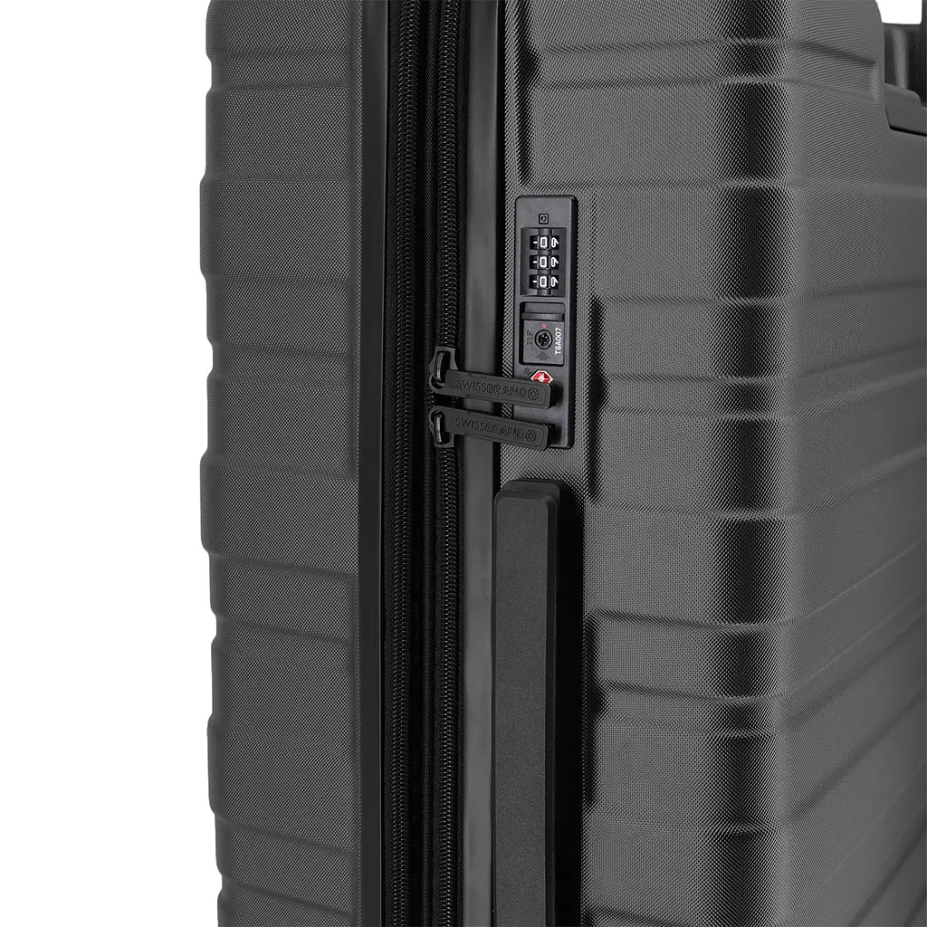 Валіза велика Swissbrand Freya (L) Premium Grade ABS-Plastic Charcoal (SWB_LHFRE174L) - фото 4