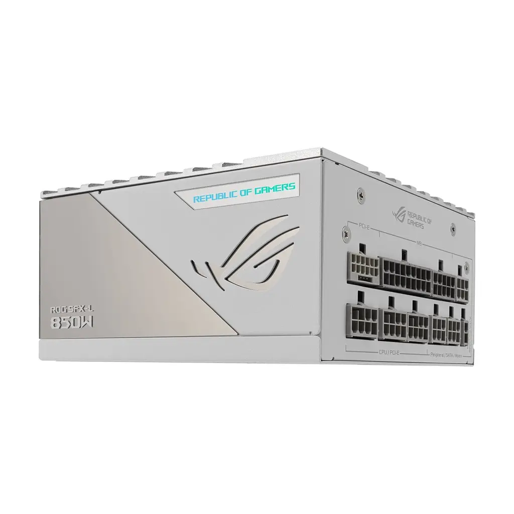 Блок живлення ASUS 850W ROG LOKI 850P SFX-L GAMING 850W Platinum White Edition (90YE00N2-B0NA00) - фото 9