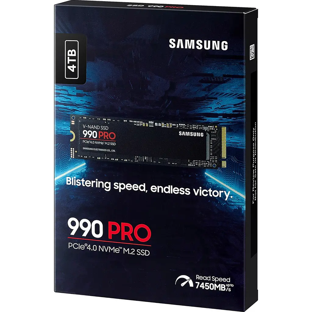 SSD накопичувач Samsung 990 PRO 4TB (MZ-V9P4T0BW) [116158] - фото 7