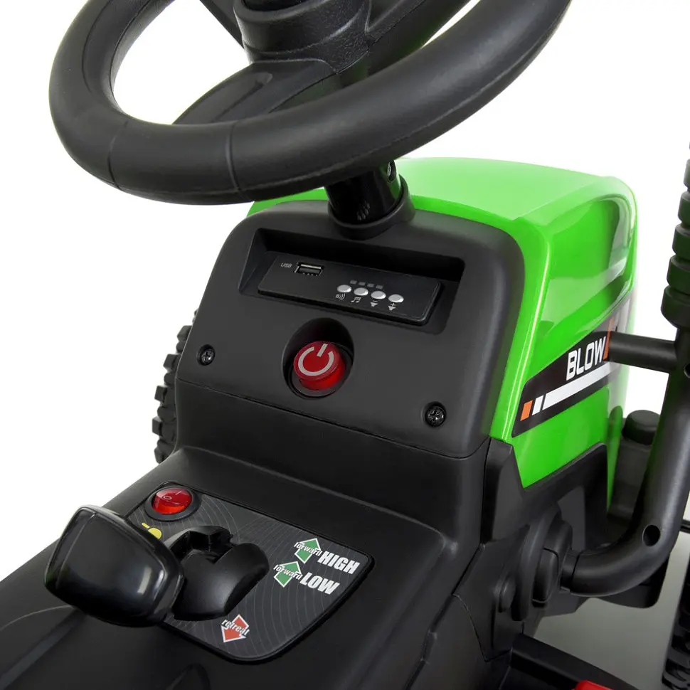 Дитячий електромобіль-трактор Bambi Racer M 4479EBLR-5 до 30 кг - фото 4