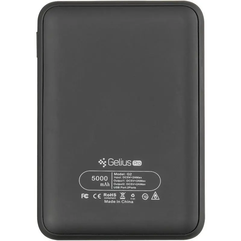 Додаткова батарея Gelius Pro Soft GP-PB5-G2 5000mAh Black - фото 8