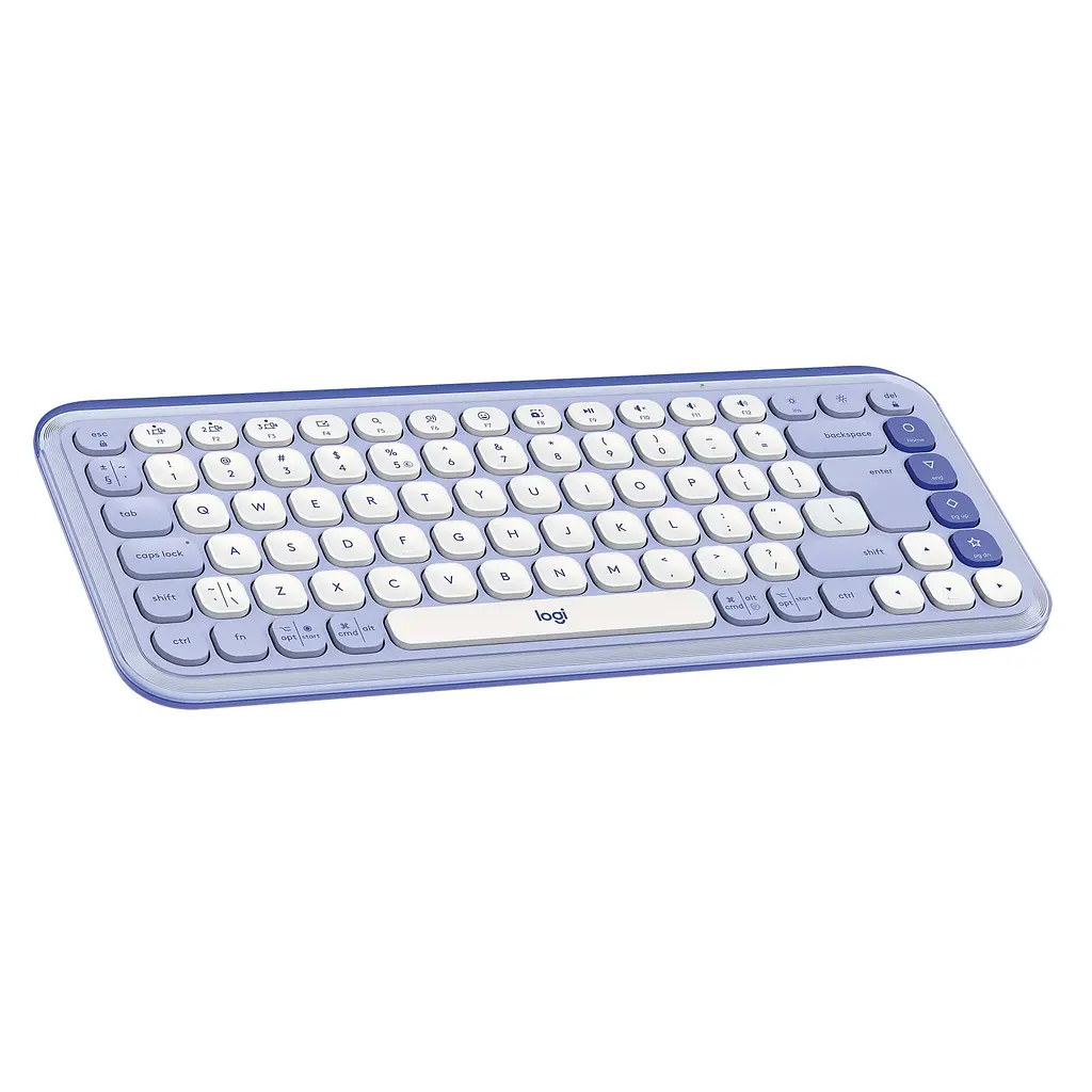 Клавiатура бездротова Logitech Pop Icon Keys Lilac (920-013074) - фото 2