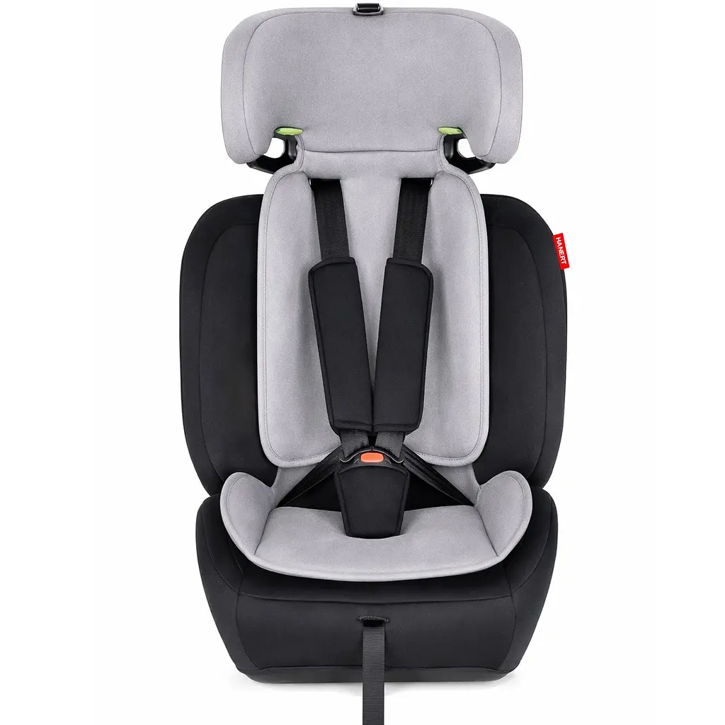 Дитяче автокрісло Vento i-Size 76–150 см Grey/Black, від 15 місяців до 12 років, група 1/2/3, 5-точкові ремені - фото 3