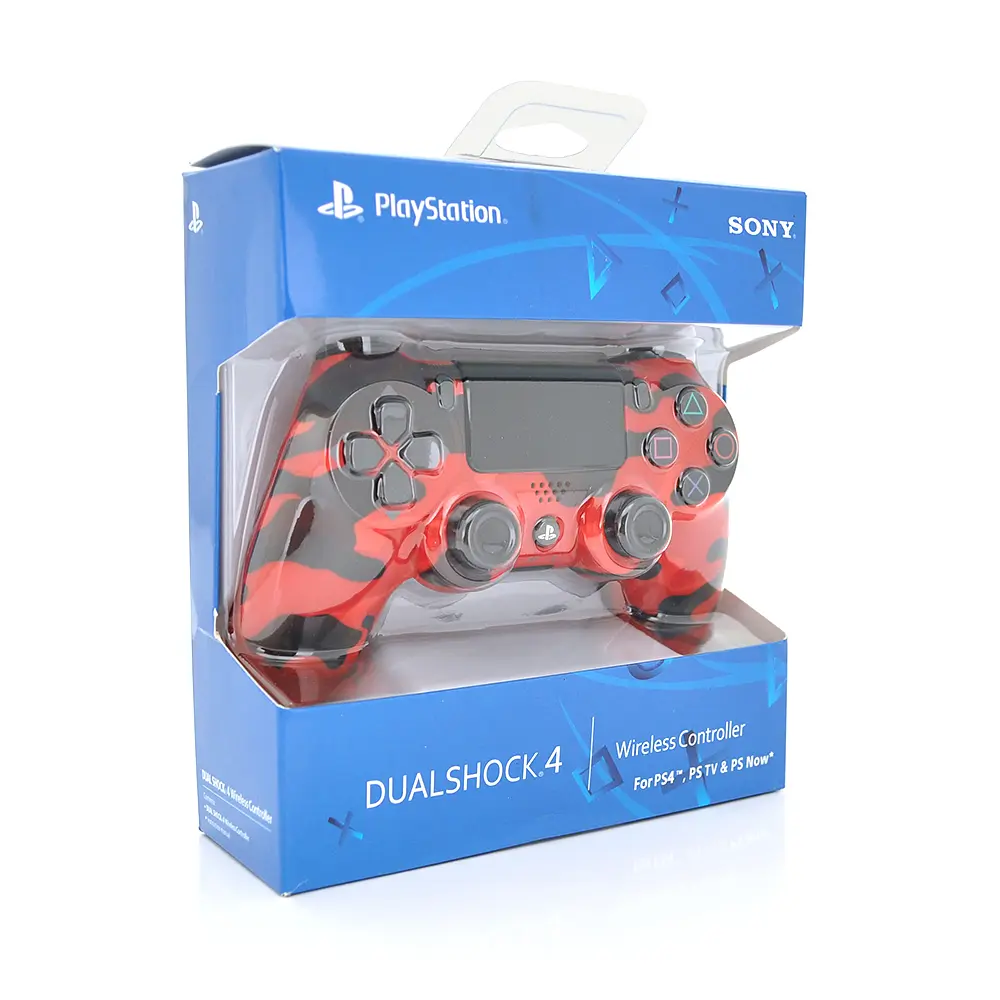 Бездротовий геймпад для PS4 SONY Wireless DUALSHOCK 4 (Haki/Red), 3.7V, 500mAh, Blister - фото 3