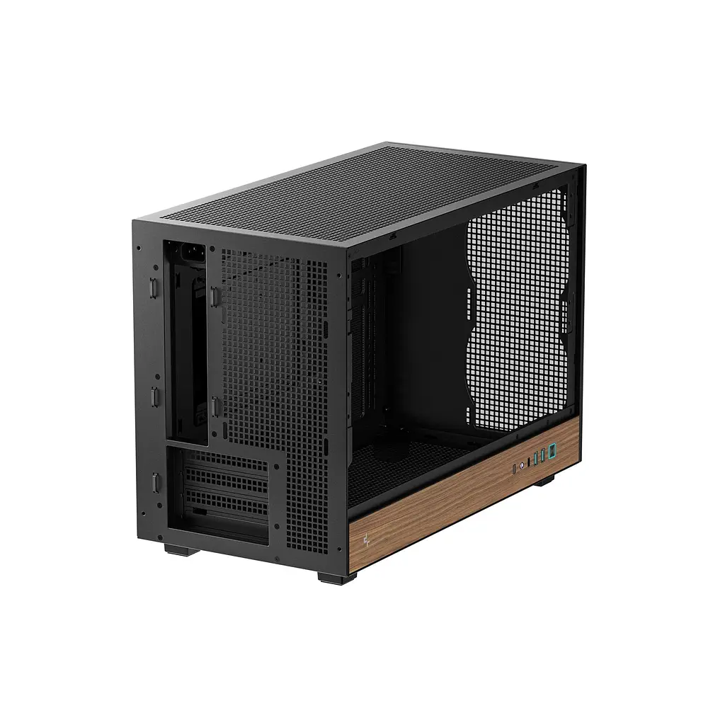 Корпус DeepCool CH260 Wood Black (R-CH260-BKNWM0-G-1) - фото 5