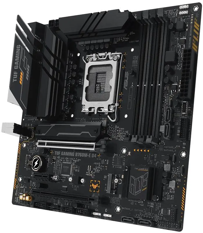 Материнська плата Asus TUF Gaming B760M-E D4 Socket 1700 - фото 4