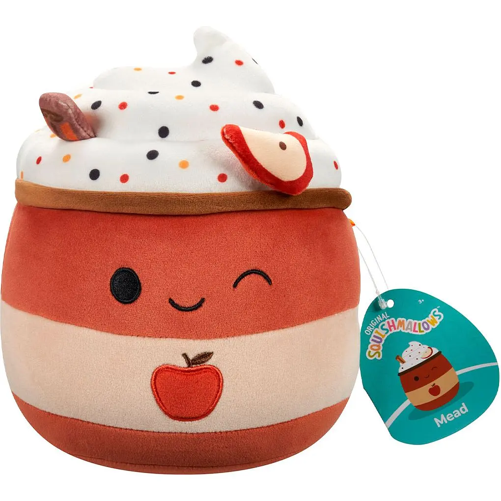 М'яка іграшка Squishmallows Яблучний Напій Мід 19 см коричнева (SQHV00033) - фото 7