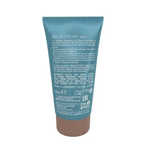 Крем-пролонгатор для чоловіків Shiatsu Delay Cream 30 мл - фото 3