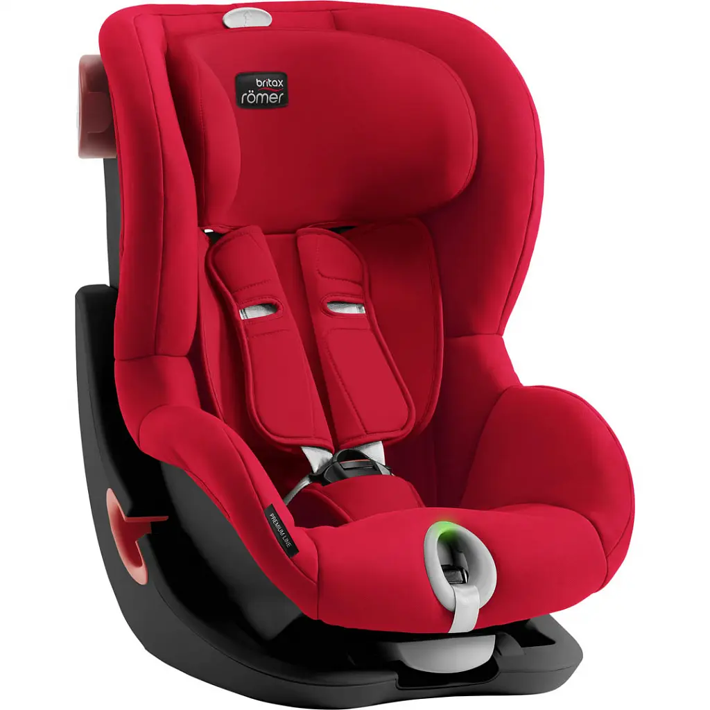 Автокресло Britax Romer King II LS Black Series Fire Red (2000030802) - фото 3
