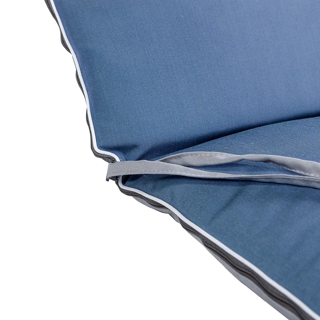 Матрас для шезлонга Ost-Fran Trio тексилк джинсовый однотонный, 861/414, 189x58x5 см - фото 3