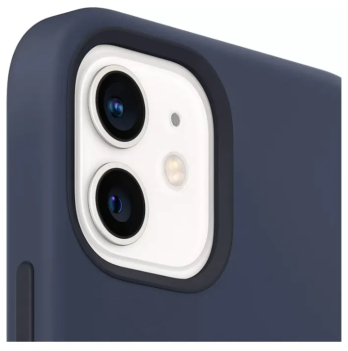 Чохол Silicone Case для Apple iPhone 12/12 Pro (Midnight Blue) АА [72353] - фото 3