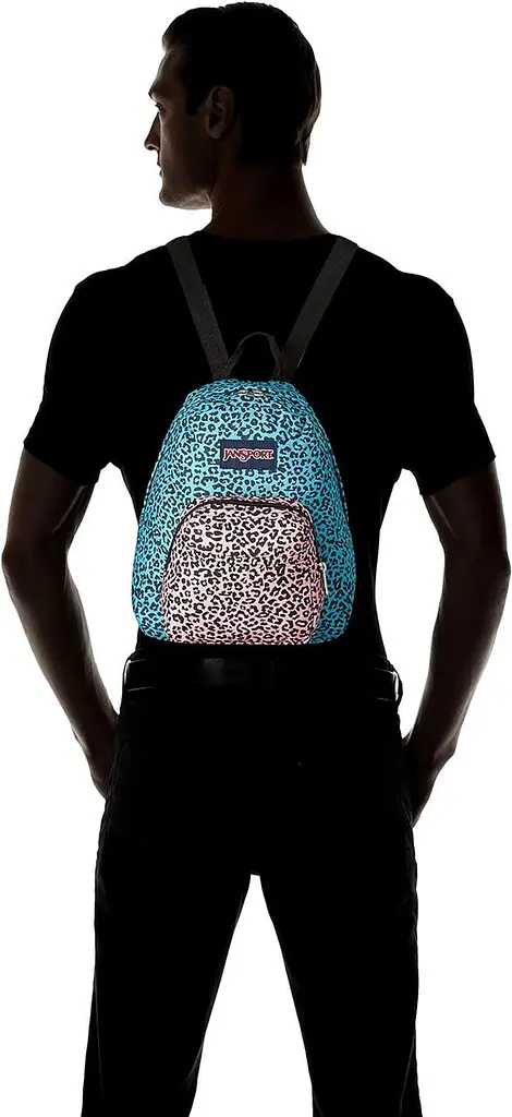 Маленький рюкзак молодіжний Jansport Half Pint 10L Бірюзовий з рожевим - фото 2