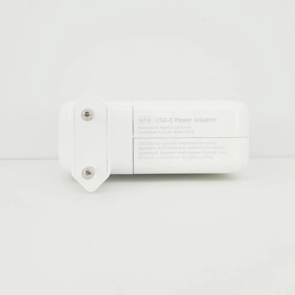 Блок живлення Apple A1718 ( 20.3V 3A 61W) USB-C "Б/У" - фото 2